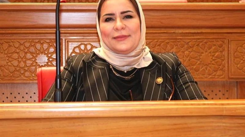 النائبة نيفين الكاتب