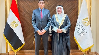 النائب سعيد العماري يبحث مع نبيل جوهر وزير الرياضة دعم الشباب بشمال سيناء