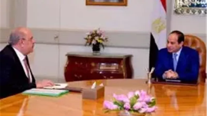 الرئيس السيسي والمستشار