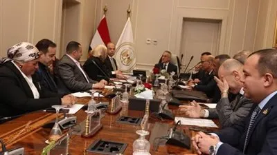 وزير العدل يستقبل عددا من أعضاء مجلسي النواب والشيوخ 